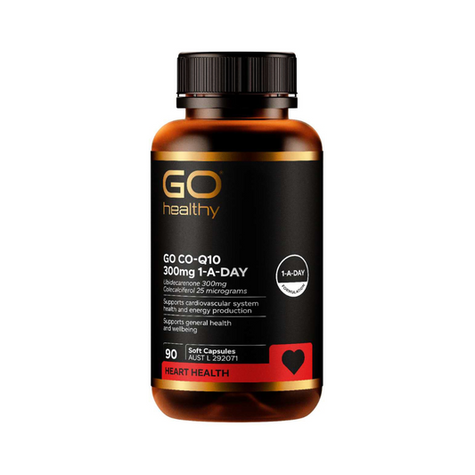 Go Healthy Co-Q10 300mg 90 Softgel Capsules