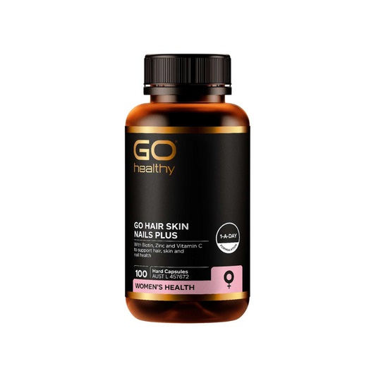 Go Healthy GO Hair Skin Nails Plus 100 Hard Capsules