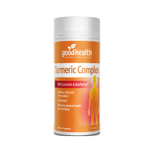 Good Health Turmeric Complex 60 Hard Capsules (Short Expire Date 07/2024)