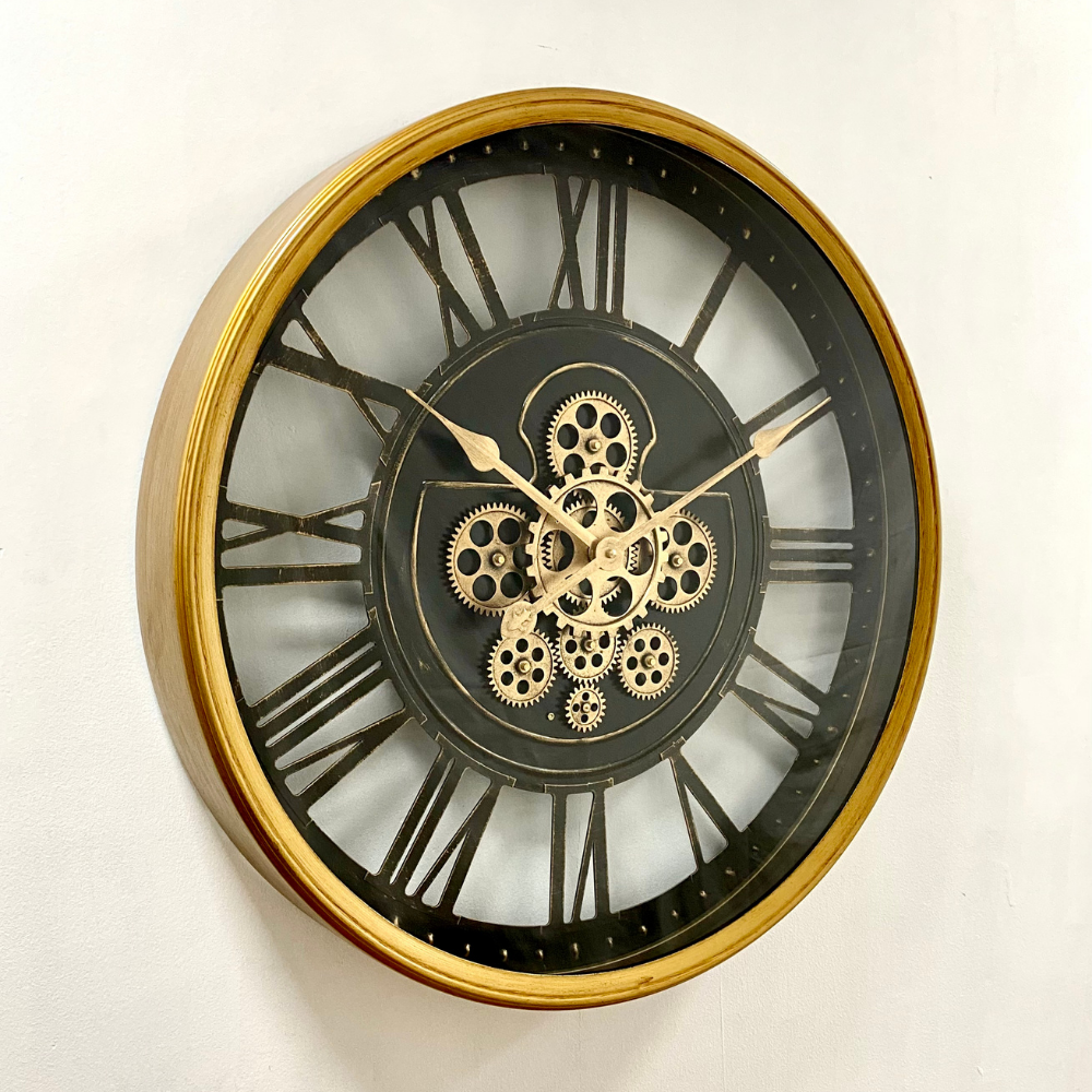 Vanguard Universal Luxurious Rotating Gears Clock CCM-1661