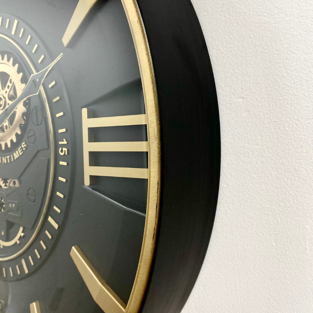 Vanguard Universal Luxurious Rotating Gears Clock CCM-1662