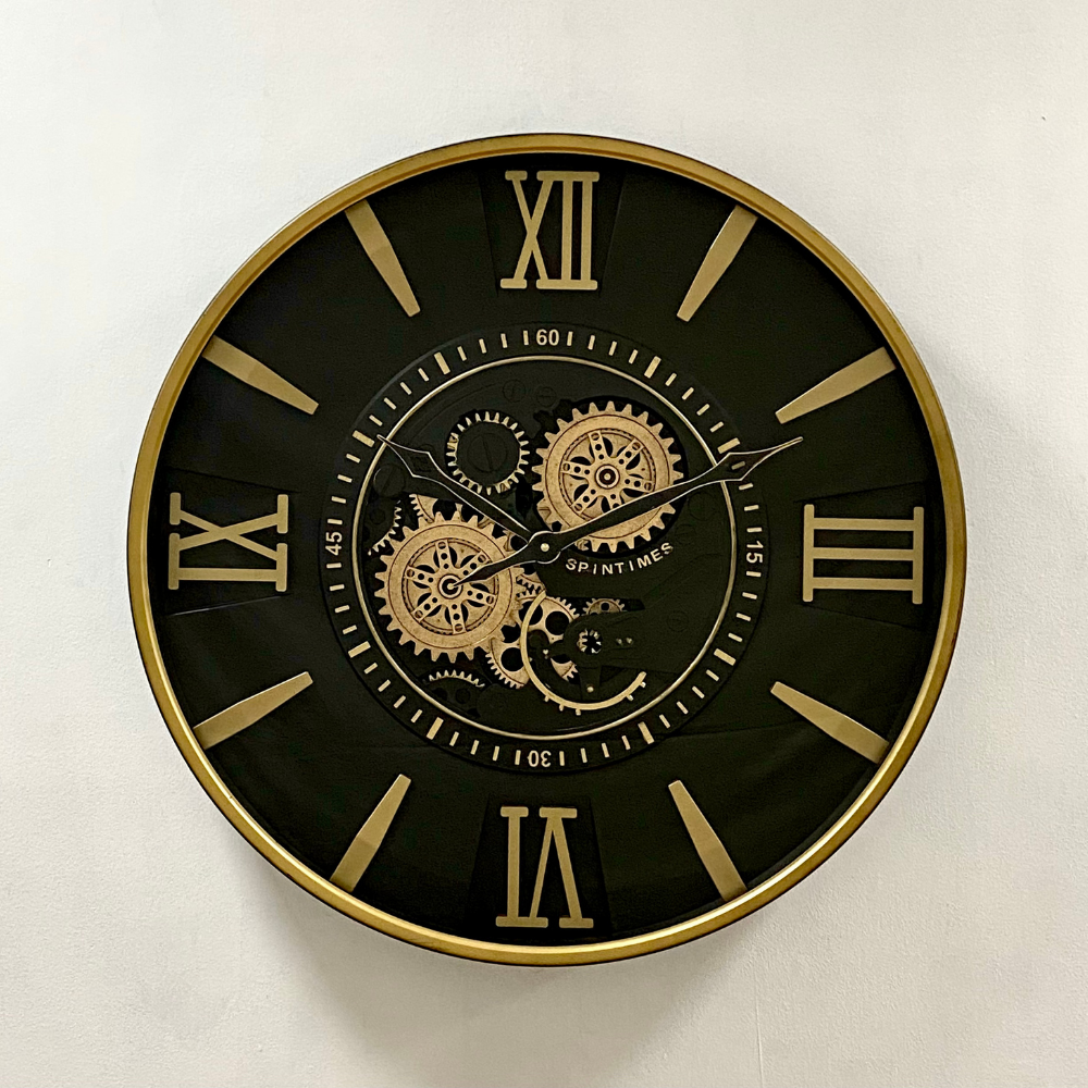 Vanguard Universal Luxurious Rotating Gears Clock CCM-1662