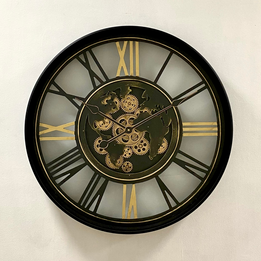 Vanguard Universal Luxurious Rotating Gears Clock CCM-1663