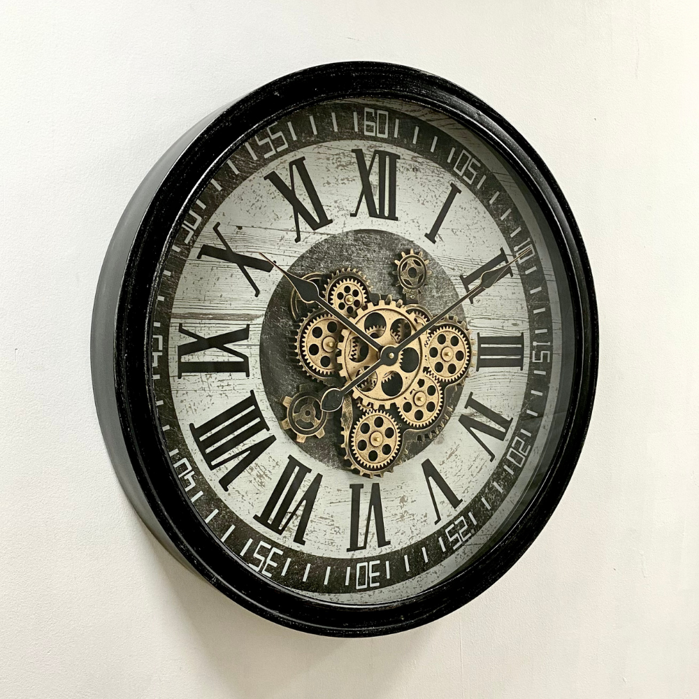 Vanguard Universal Luxurious Rotating Gears Clock CCM-1664