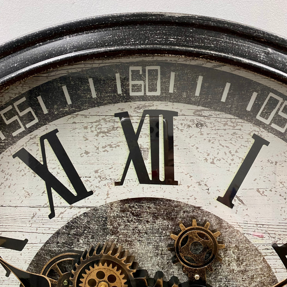 Vanguard Universal Luxurious Rotating Gears Clock CCM-1664