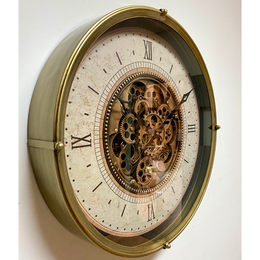 Vanguard Universal Luxurious Rotating Gears Clock CCM-1711