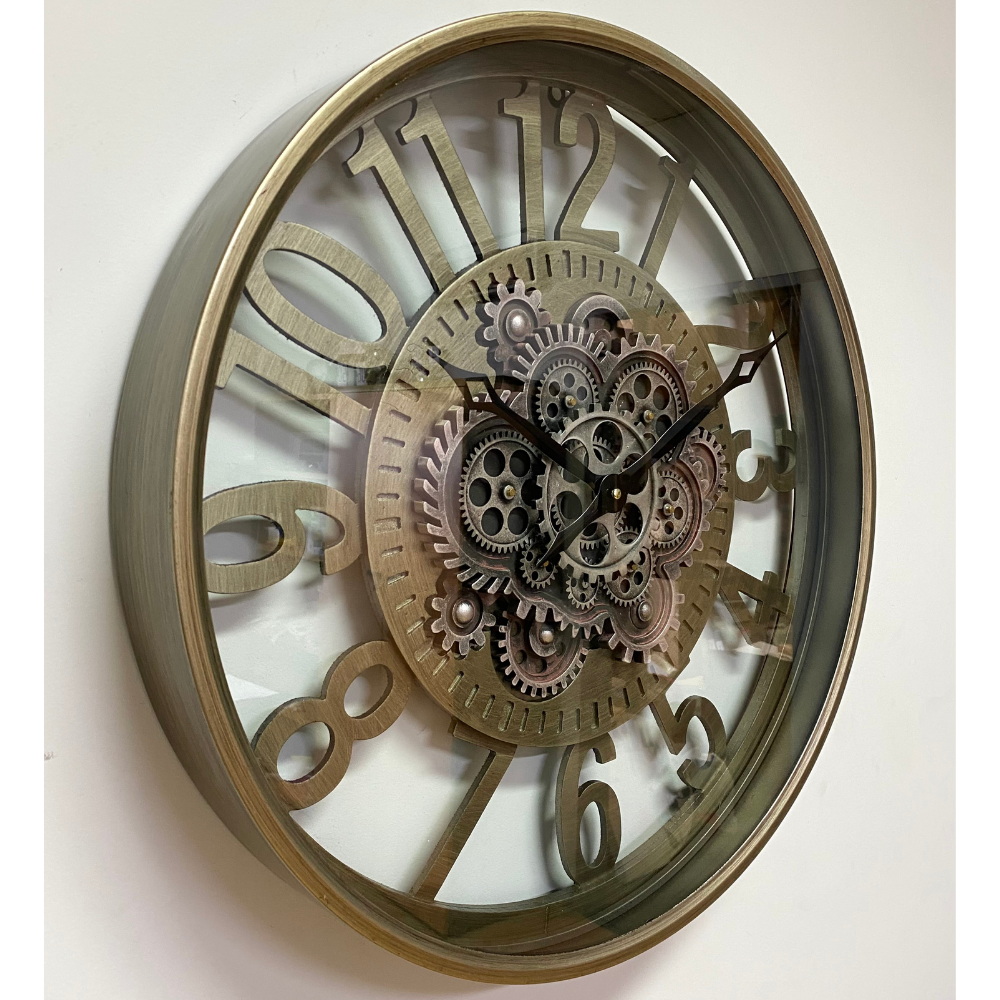 Vanguard Universal Luxurious Rotary Gears Clock CCM-1733