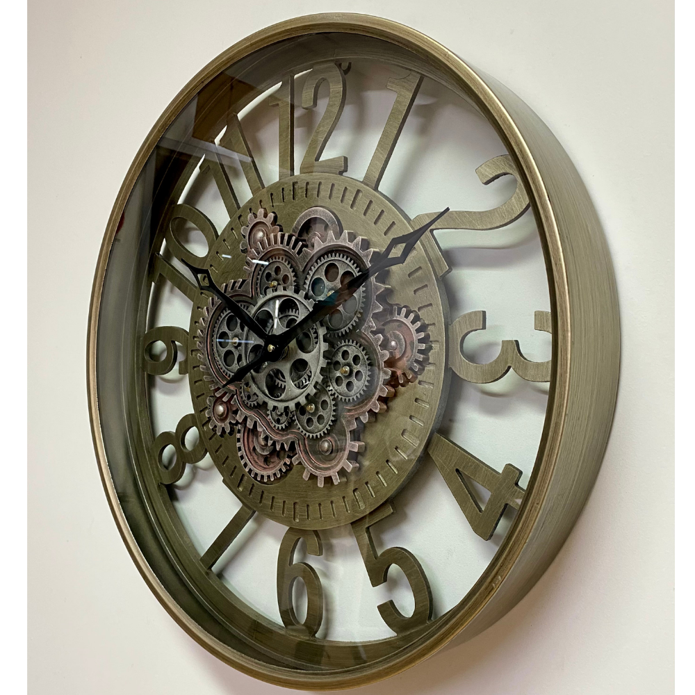 Vanguard Universal Luxurious Rotary Gears Clock CCM-1733