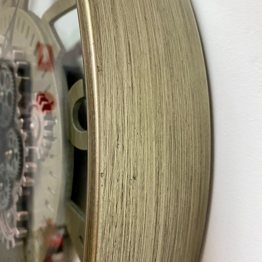 Vanguard Universal Luxurious Rotary Gears Clock CCM-1733