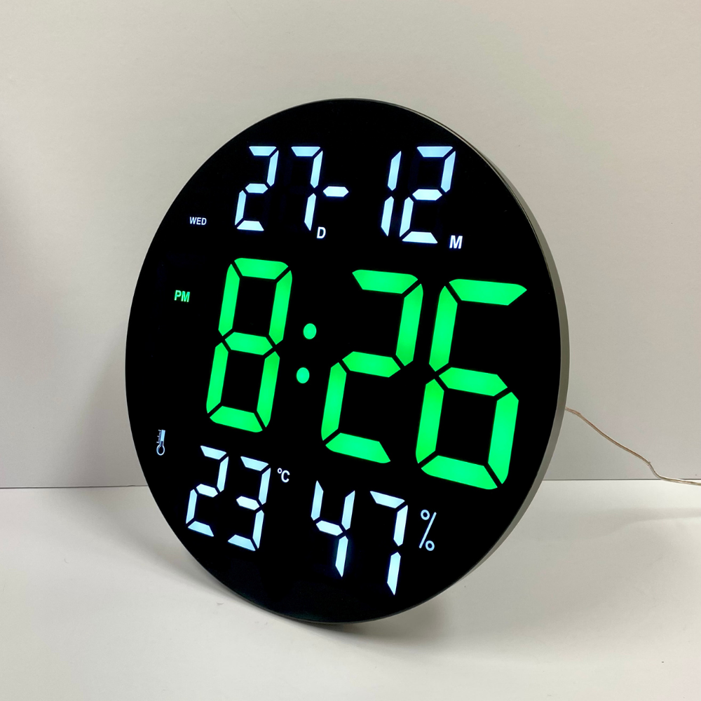 Vanguard Universal Multifunctional LED Clock CGH-8011 (Green)