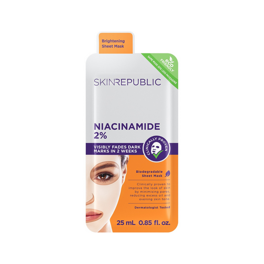 Skin Republic Niacinamide 2% Infusion Biodegradable Sheet Mask 25ml