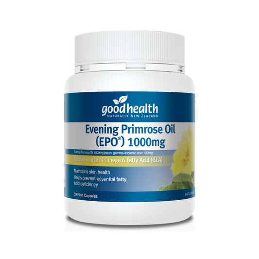 Good Health Evening Primrose Oil (EPO) 1000mg 300 Capsules (Short Expire Date 09/2024)