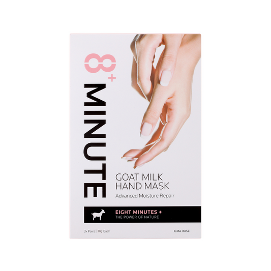 Jema Rose 8+ Minute Goat Milk Hand Mask 20g*3 Pairs