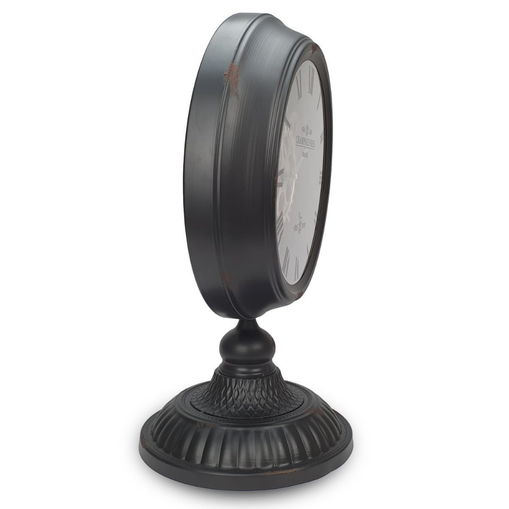 Vanguard Universal Metal Rotary Gears Desktop Clock TCM-16