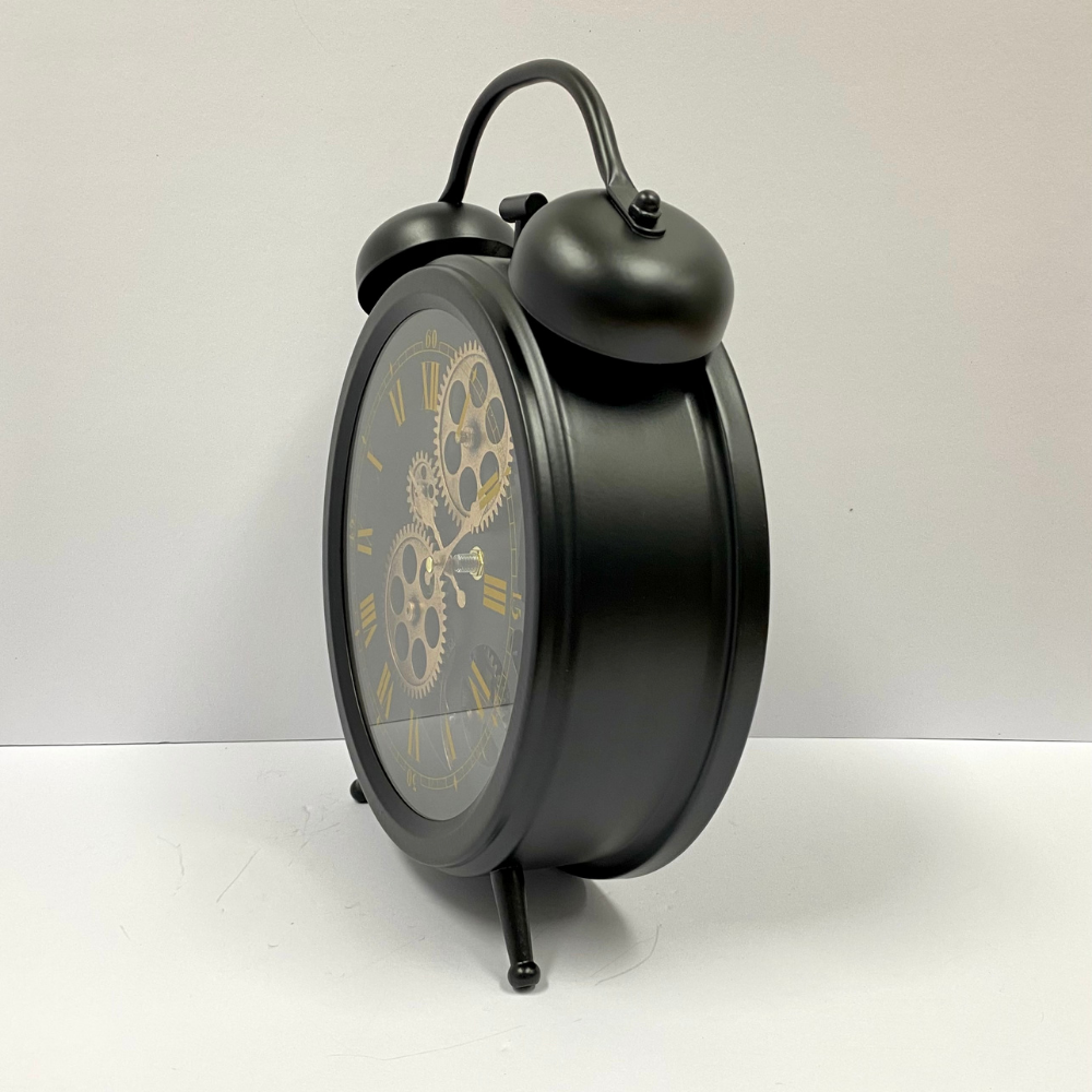 Vanguard Universal Metal Rotary Gears Desktop Clock TCM-17