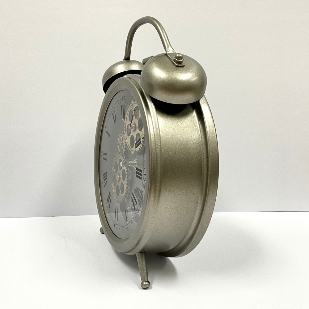 Vanguard Universal Metal Rotary Gears Desktop Clock TCM-18