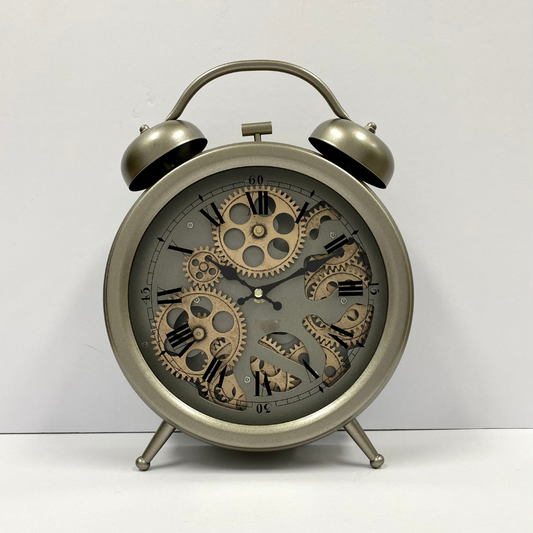 Vanguard Universal Metal Rotary Gears Desktop Clock TCM-18