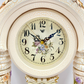 Vanguard Universal Delurious Pendulum Table Clock with Crystal Flowers TSS-1466