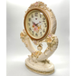 Vanguard Universal Delurious Pendulum Table Clock with Crystal Flowers TSS-1482