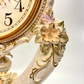 Vanguard Universal Delurious Pendulum Table Clock with Crystal Flowers TSS-1482