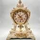 Vanguard Universal Delurious Pendulum Table Clock with Crystal Flowers TSS-1485