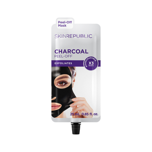 Skin Republic Charcoal Peel-Off Face Mask (3 Applications) 25ml