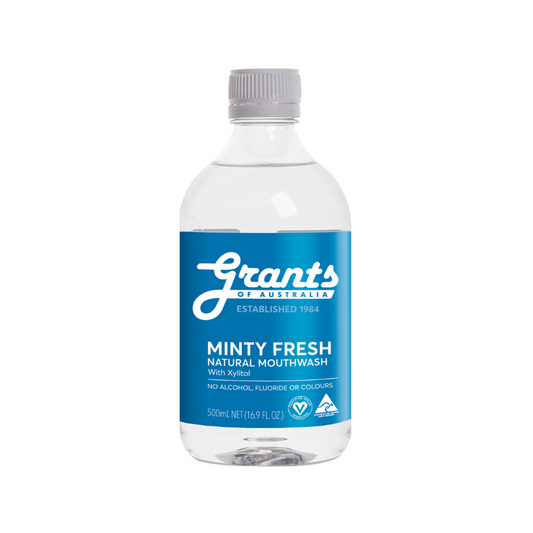 Grants of Australia Minty Fresh Natural Mouthwash - 500ml