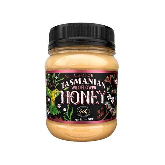 Tasmanian Honey Wildflower Honey 1kg(Damage Package)