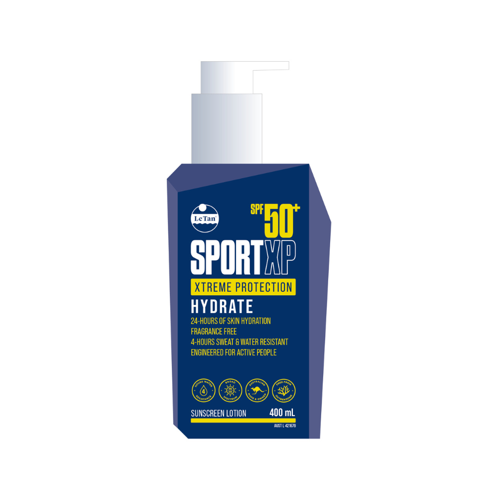 Le Tan SPF 50+ SportXP Xtreme Protection Hydrating Sunscreen 400ml