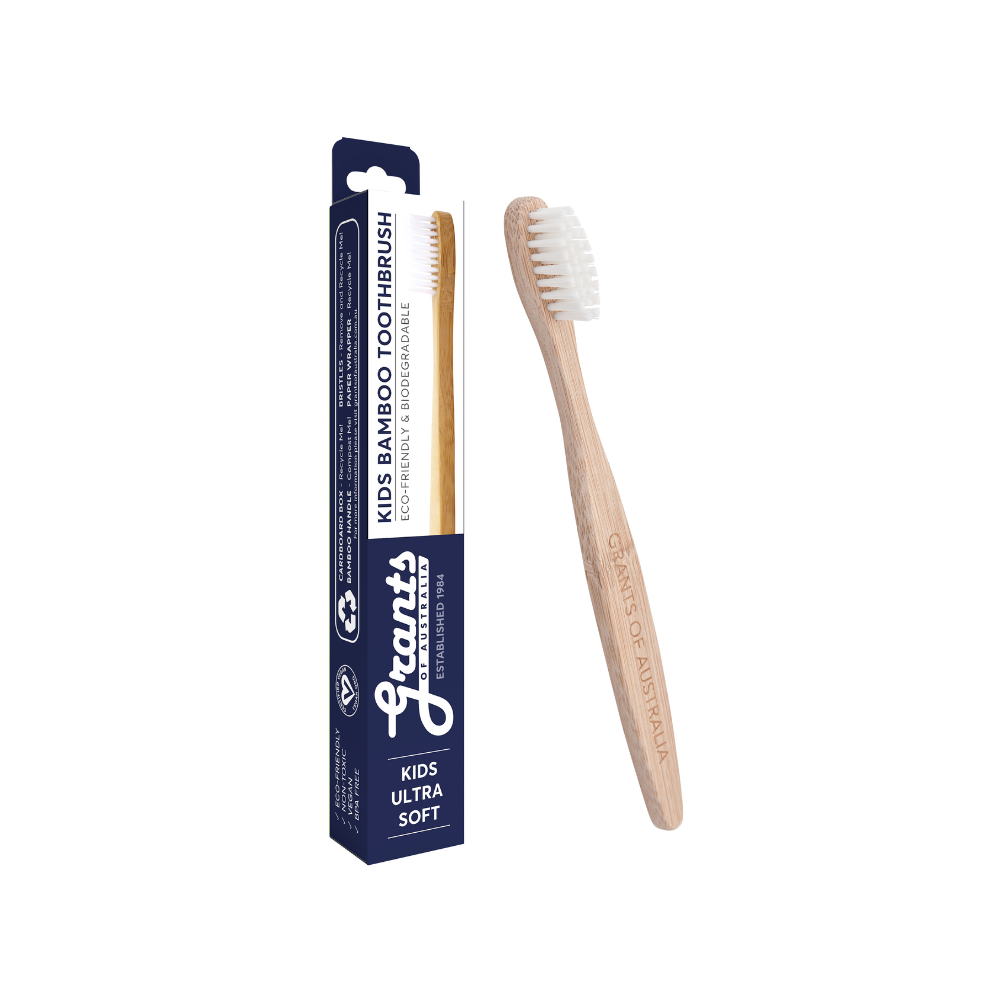 Grants of Australia Kids Bamboo Toothbrush - Ultra Soft Kids