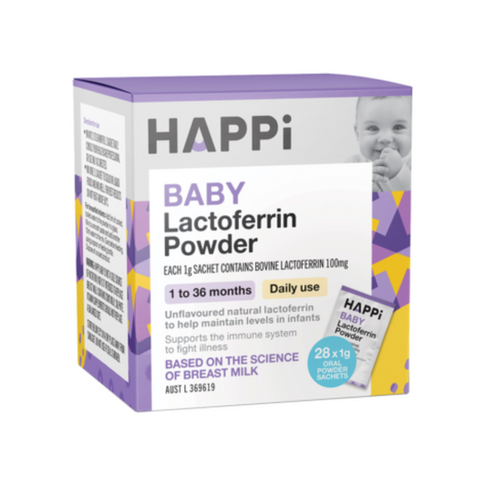 HAPPi Baby Lactoferrin Powder Sachets 28 x 1g sachets