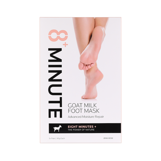 Jema Rose 8+ Minute Goat Milk Foot Mask 40g*3 Pairs