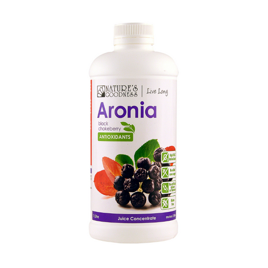 Nature's Goodness Australia Aronia Black Chokeberry Juice Concentrate 1L