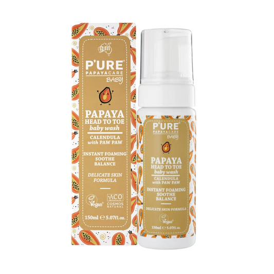 P'URE Papayacare - Papaya Baby Head to Toe Wash 150ml