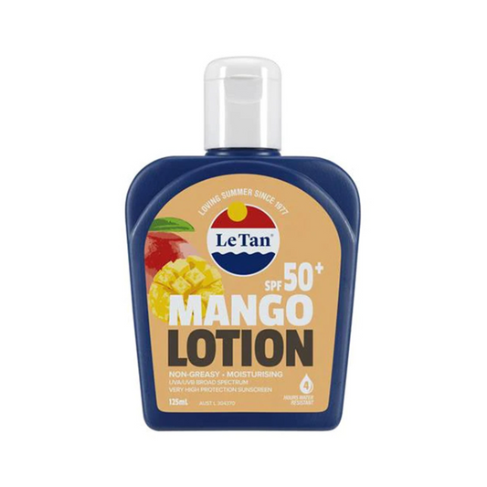 Le Tan SPF50+ Mango Sunscreen Lotion 125ml