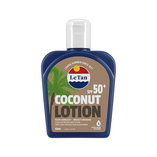 Le Tan SPF50+ Coconut Sunscreen Lotion 125ml