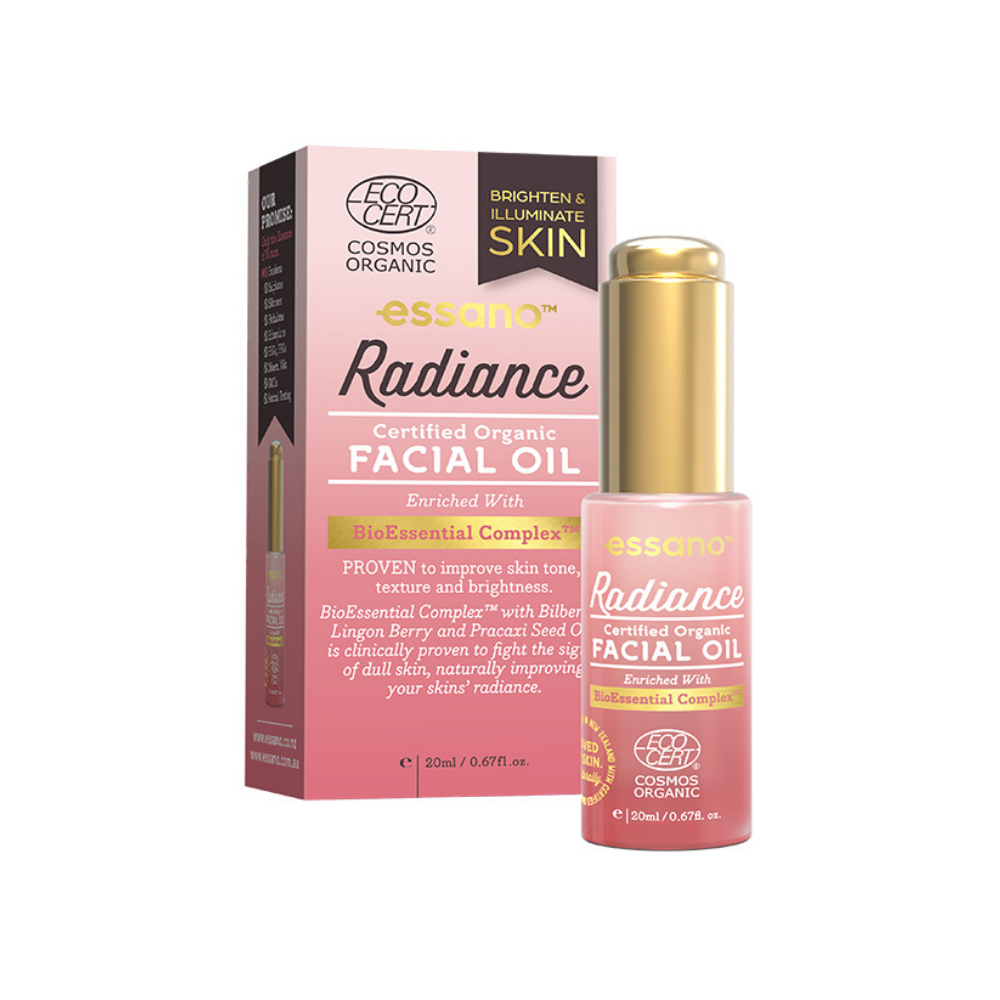 Essano Certified Organic Radiance Facial Oil 20ml