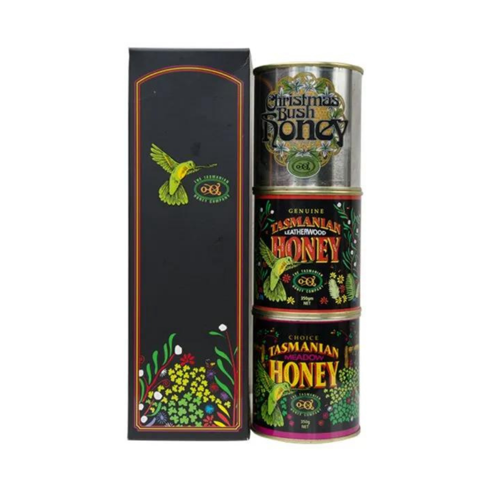 Tasmanian Honey 3*350g Metal Can Gift Set (Not For Sale In WA)