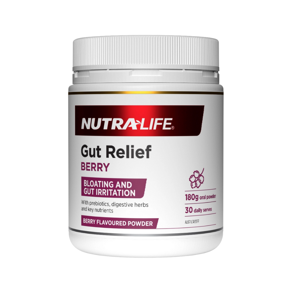 Nutra-Life Gut Relief (Berry) 180g