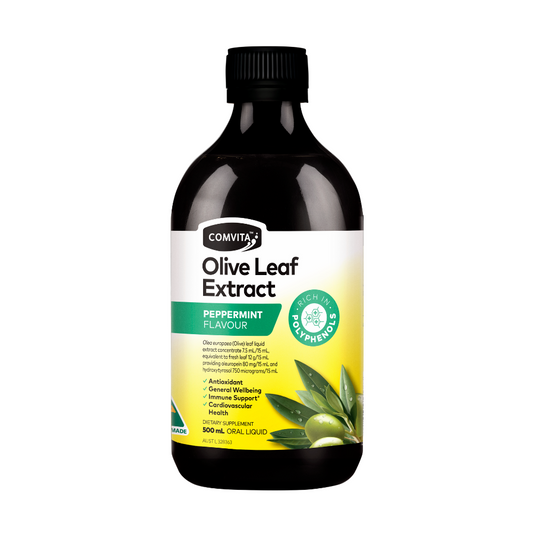 Comvita Fresh-Picked Olive Leaf Extract - Peppermint 500ml