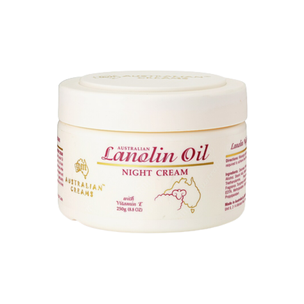 G&M Cosmetics Australian Lanolin Oil Night Cream 250g