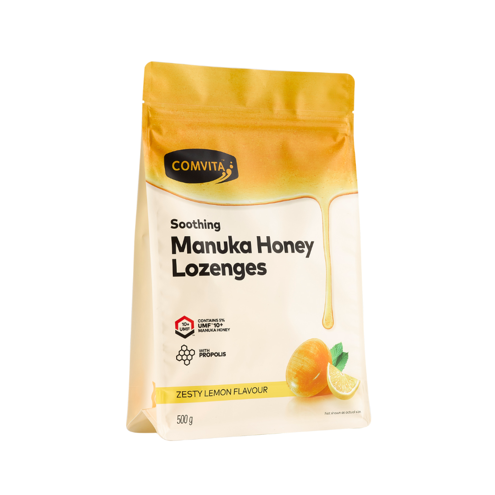Comvita Manuka Honey Lozenges with Propolis Lemon & Honey 500g