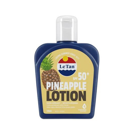 Le Tan SPF50+ Pineapple Sunscreen Lotion 125ml