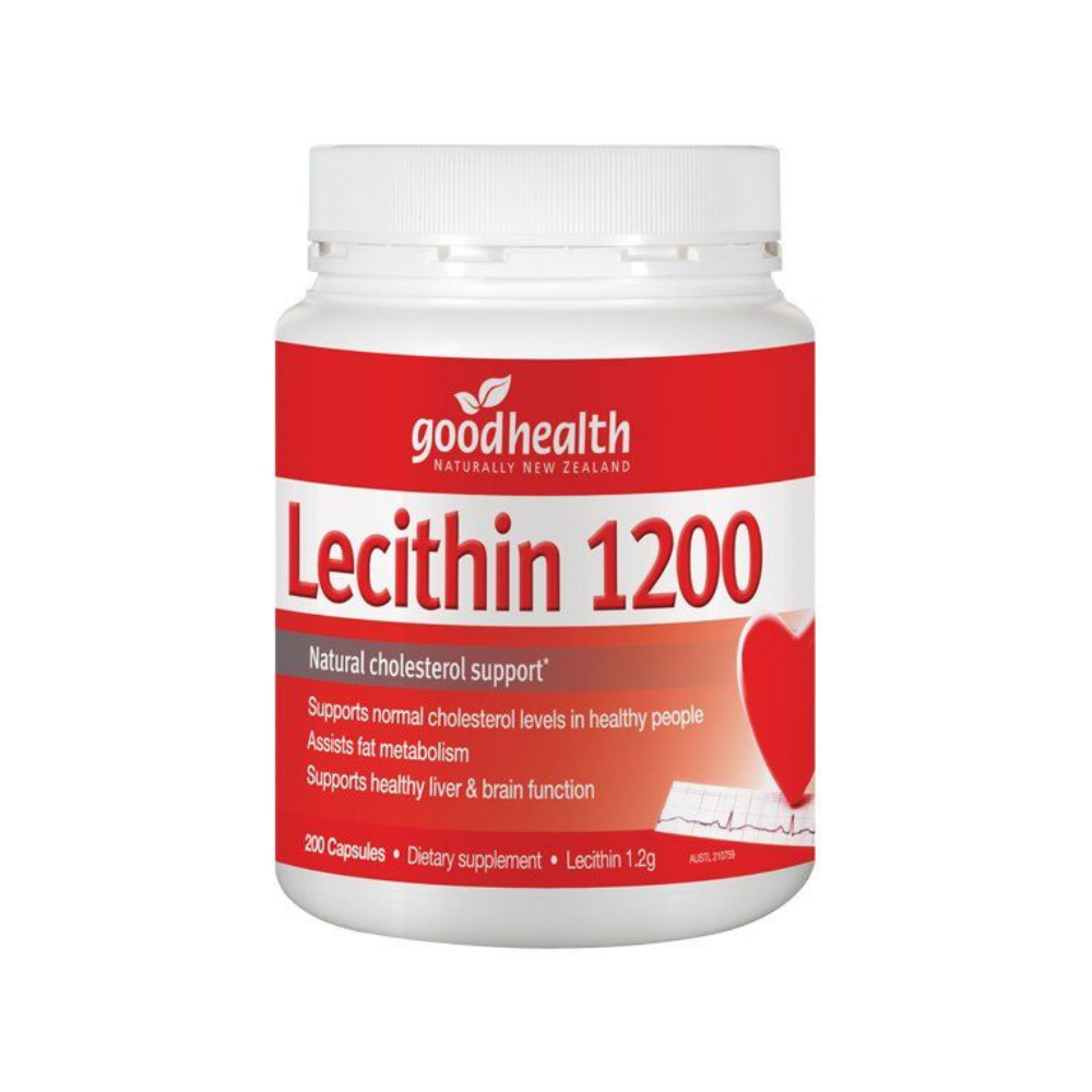 Good Health Lecithin 1200mg 200 Capsules
